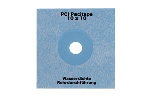 PCI Pecitape 10 x 10 cm Wand, Rohrdurchführung 1/2"